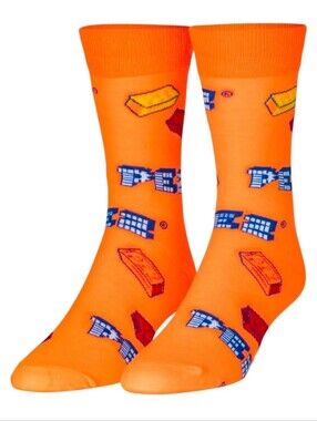 Crazy Socks Pez Candies Funny Novelty Socks